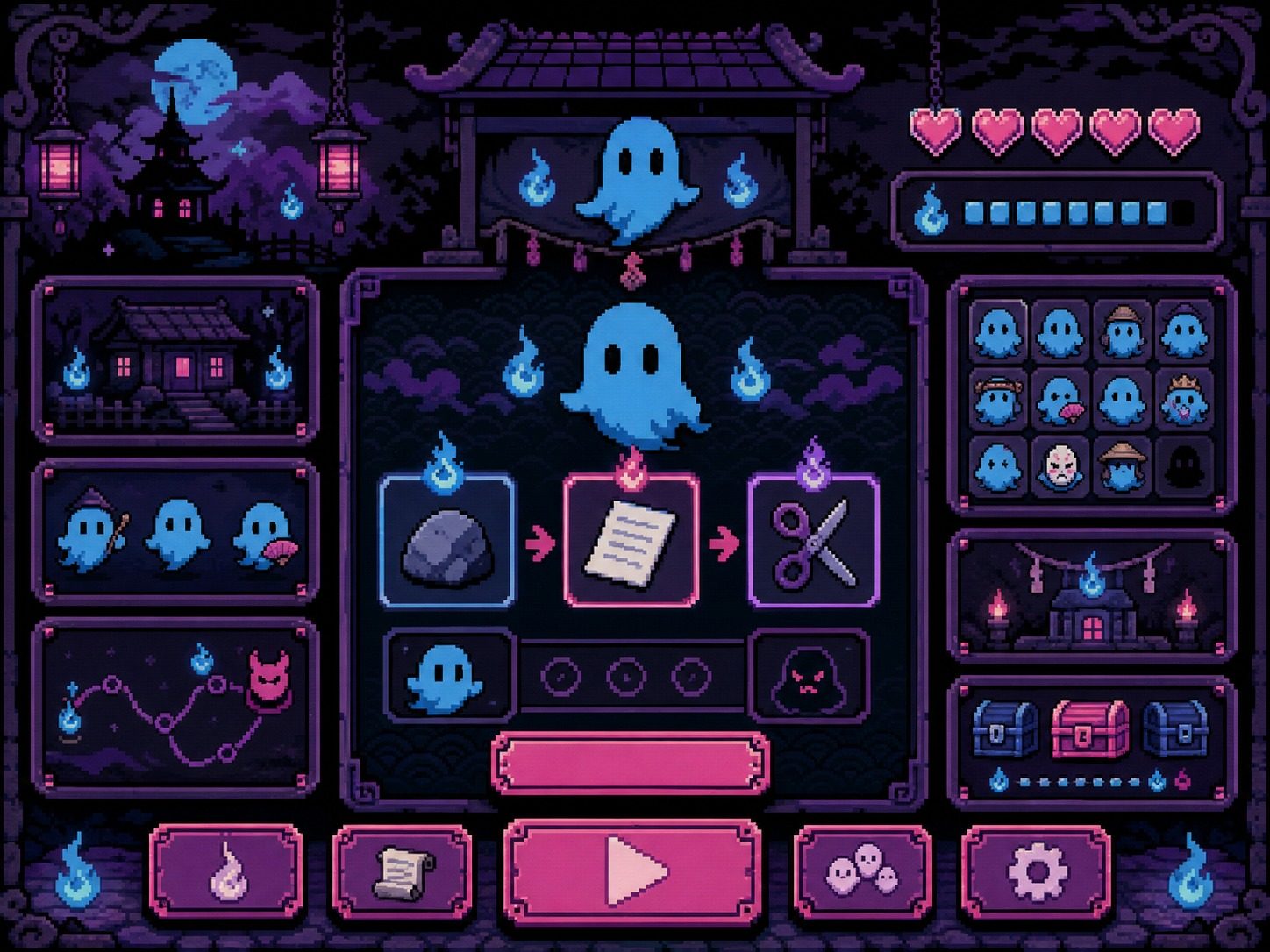 色情猜拳GHOST篇 猜拳玩法 实机截图 6